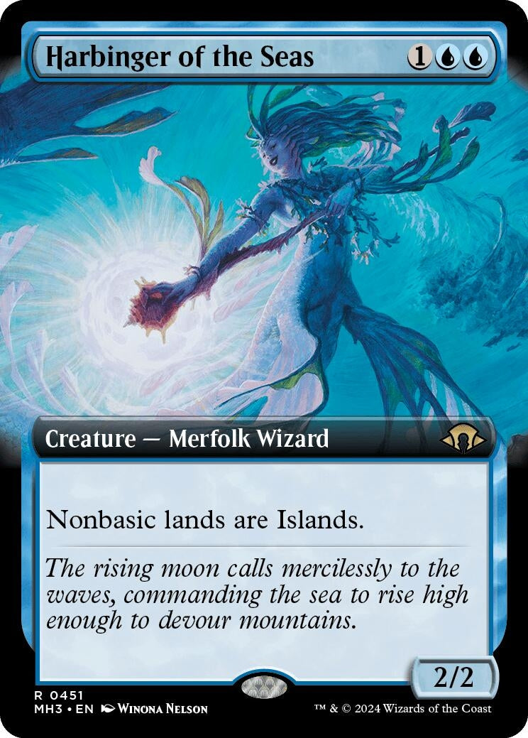 Harbinger of the Seas Extended Art (451) [MH3]