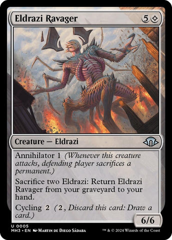 Eldrazi Ravager (5) [MH3]