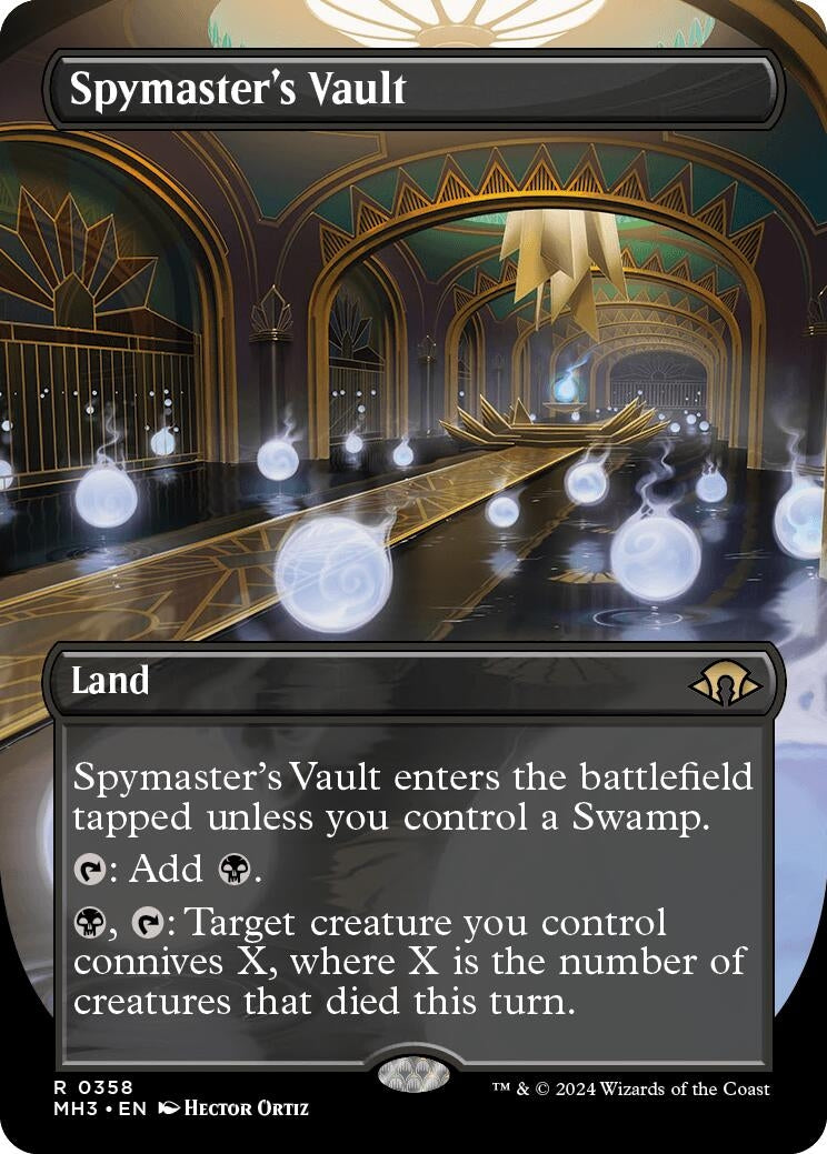 Spymasters Vault Borderless (358) [MH3]