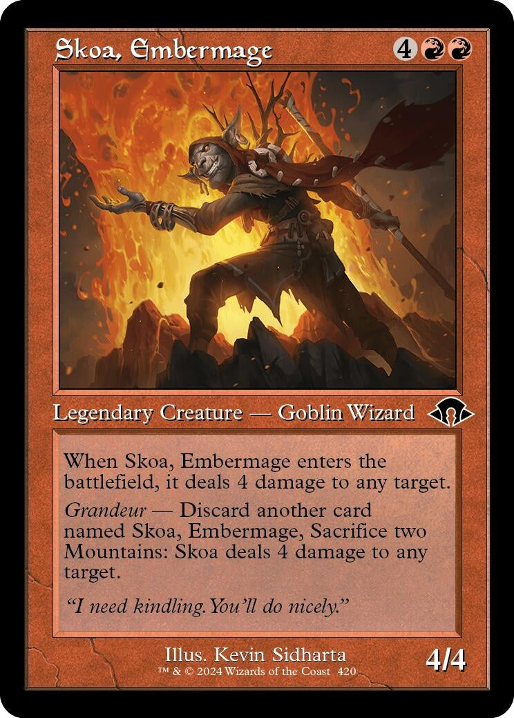 Skoa Embermage Retro Frame (420) [MH3]
