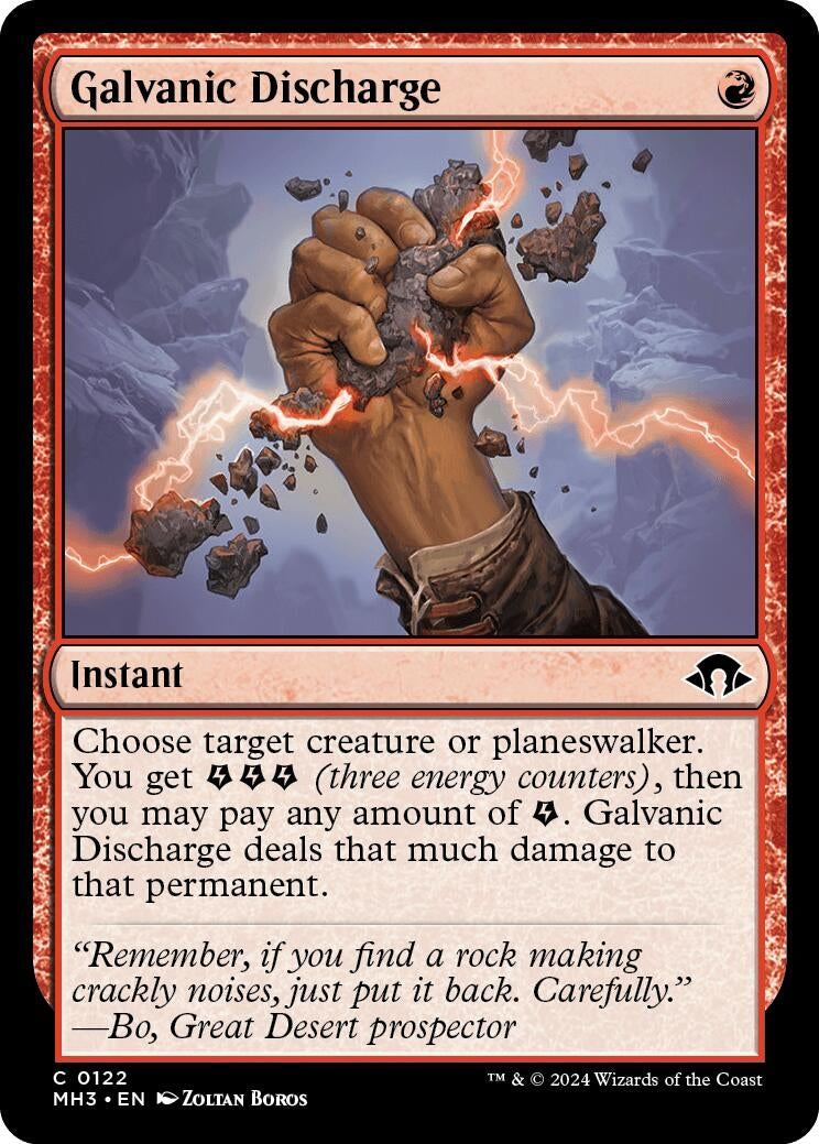 Galvanic Discharge (122) [MH3]