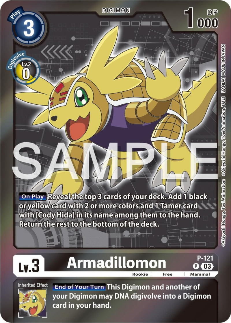 Image for Armadillomon - P-121 (Digimon Adventure Box 2024) [Digimon Promotion Cards]