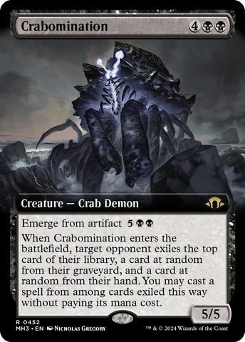 Crabomination Extended Art (452) [MH3]
