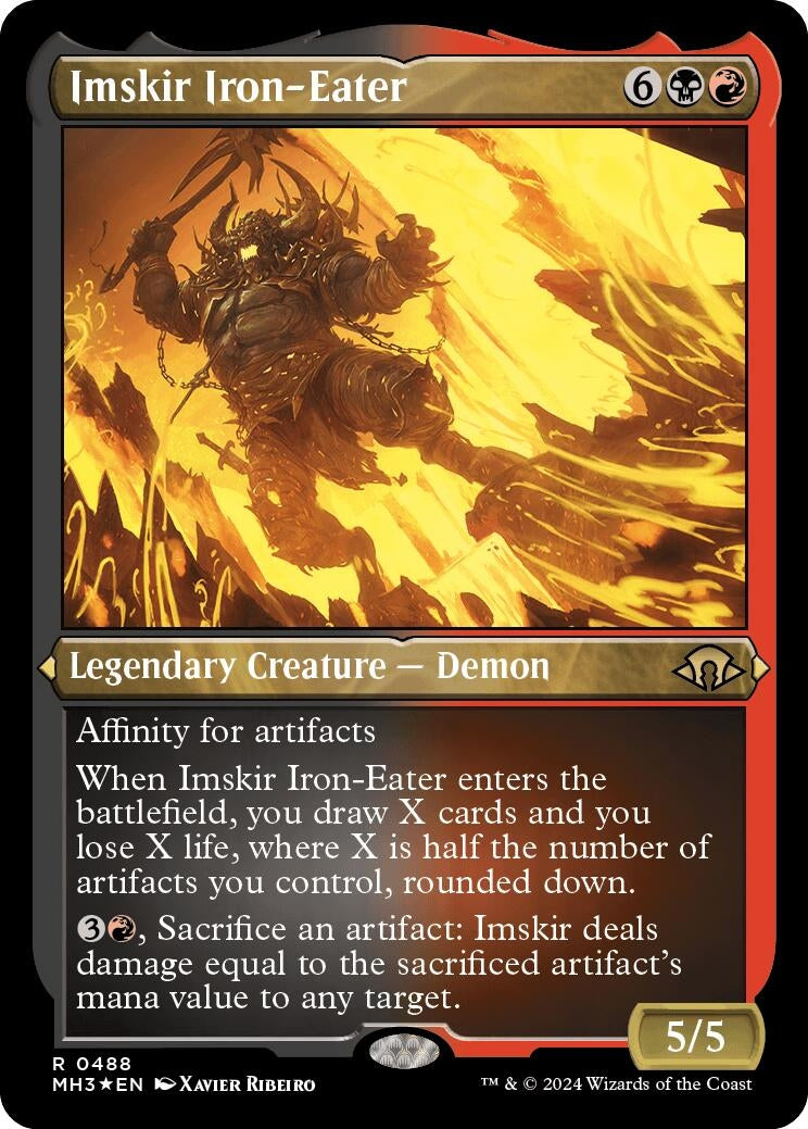 Imskir Iron Eater Foil Etched (488) [MH3]