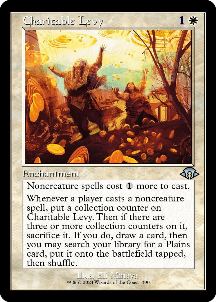 Charitable Levy Retro Frame (390) [MH3]