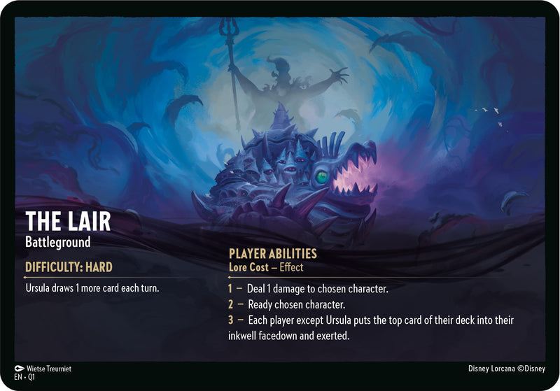 The Lair Infinite Wrath Battleground Oversized () [Q1]
