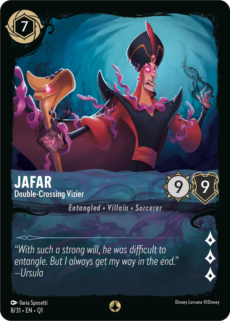 Jafar Double Crossing Vizier (8/31) [Q1]