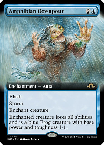Amphibian Downpour Extended Art (449) [MH3]