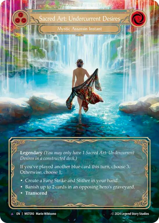 Sacred Art Undercurrent Desires Marvel (MST010) [MST]