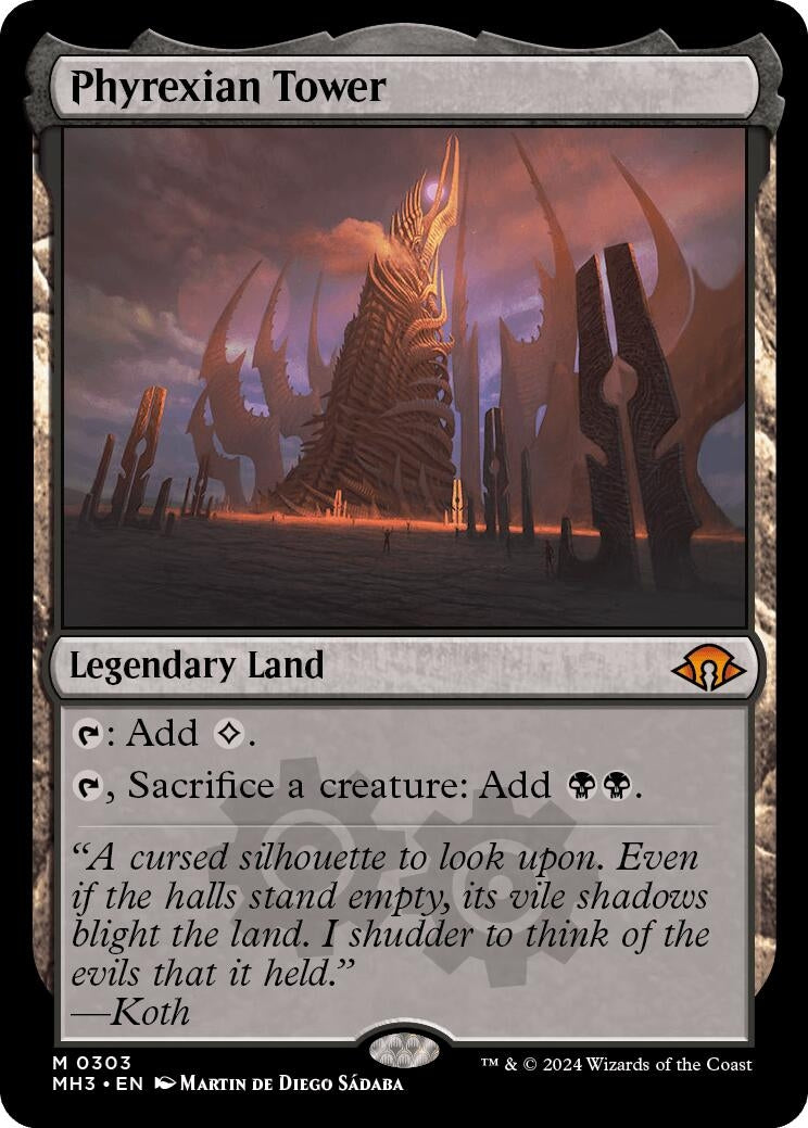 Phyrexian Tower (303) [MH3]