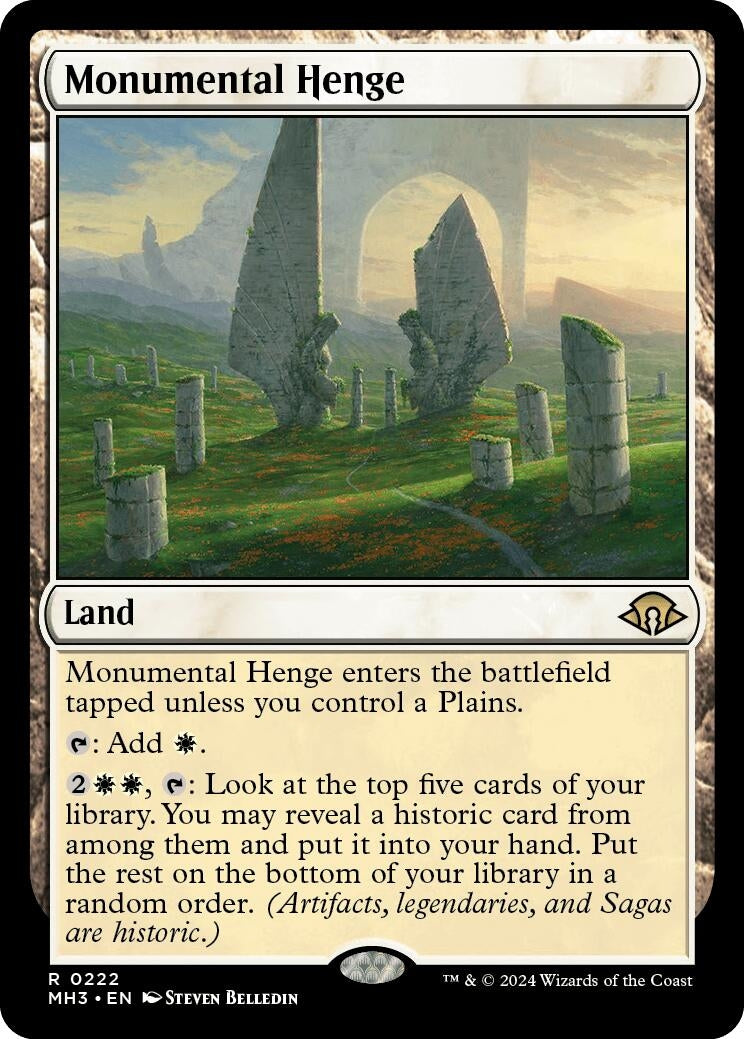 Monumental Henge (222) [MH3]