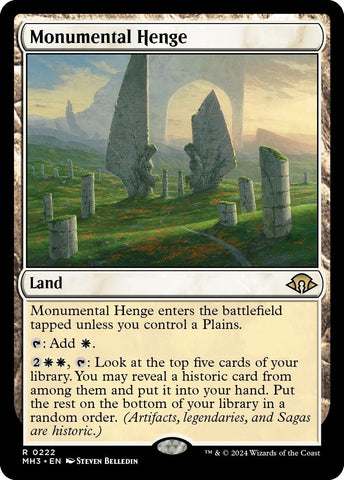 Monumental Henge (222) [MH3]