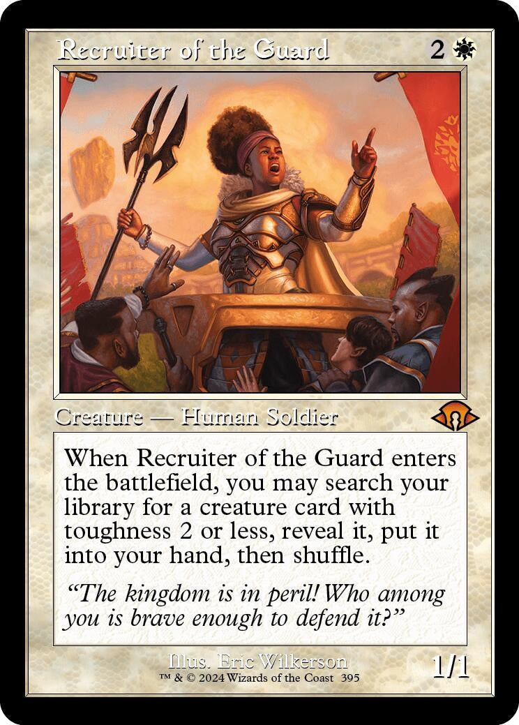 Recruiter of the Guard Retro Frame (395) [MH3]