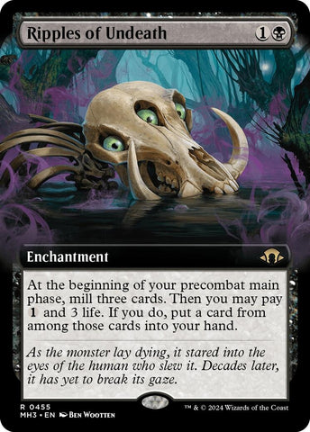 Ripples of Undeath Extended Art (455) [MH3]