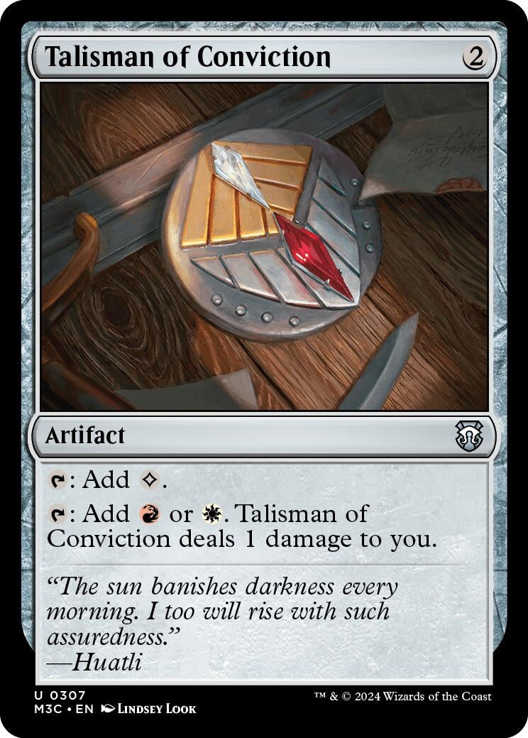 Talisman of Conviction (307) [M3C]