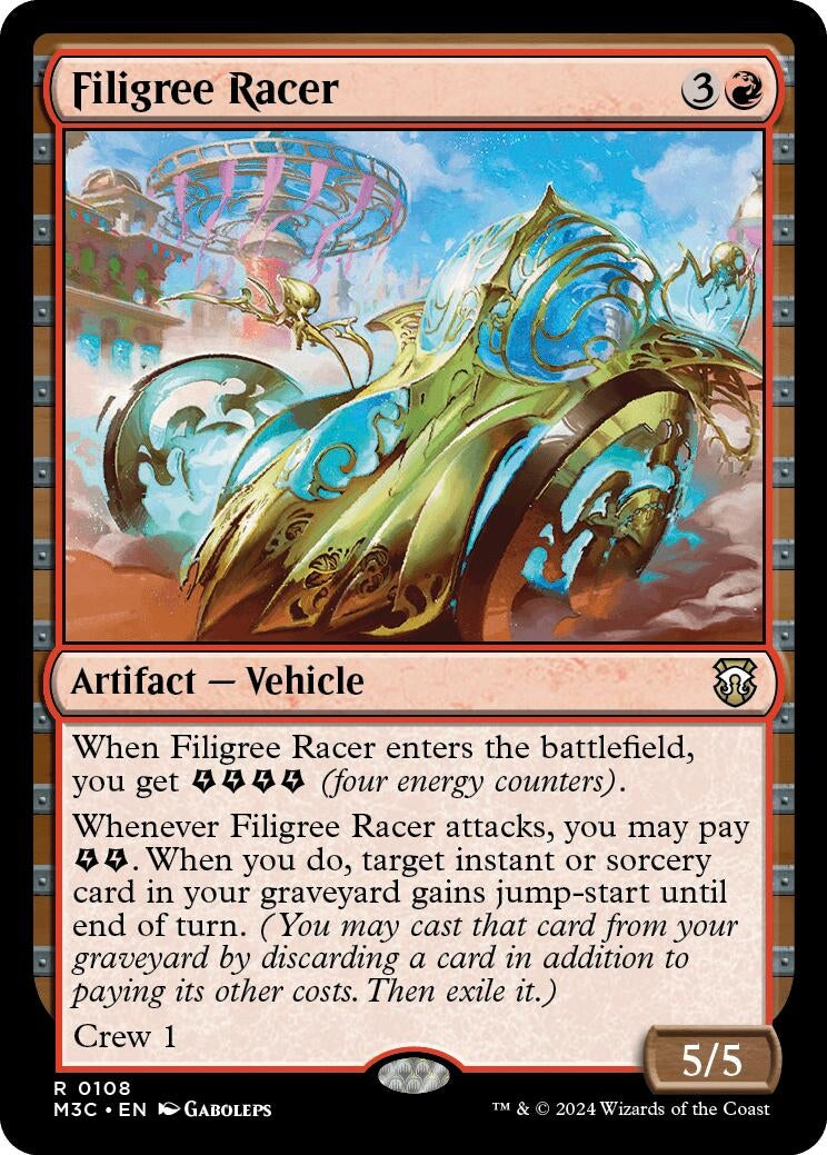 Filigree Racer (108) [M3C]