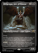 Shilgengar Sire of Famine Foil Etched (480) [MH3]
