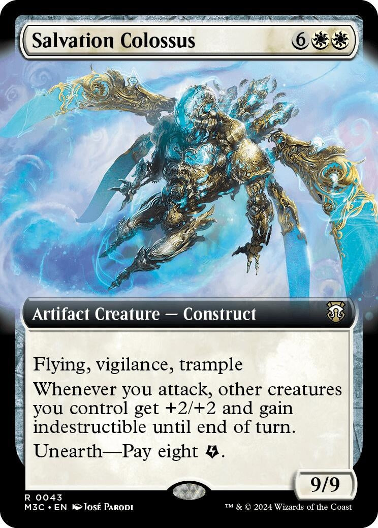 Salvation Colossus Extended Art Ripple Foil (43) [M3C]