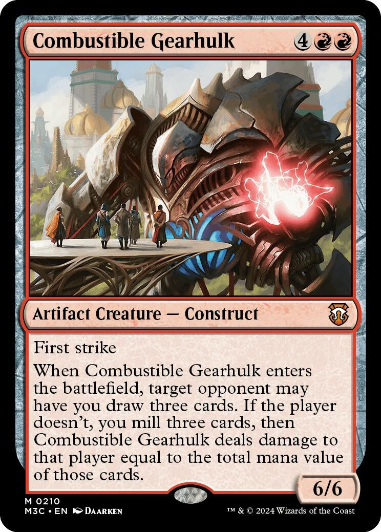 Combustible Gearhulk Ripple Foil (210) [M3C]
