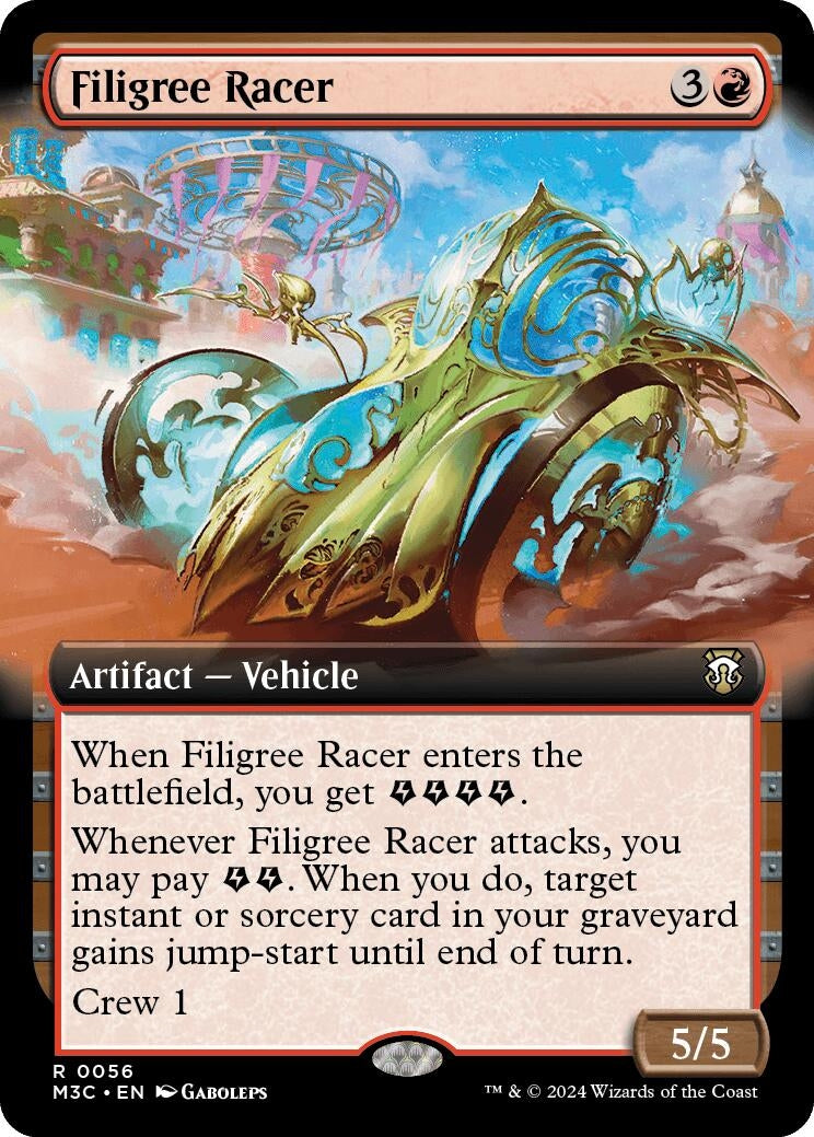 Filigree Racer Extended Art Ripple Foil (56) [M3C]