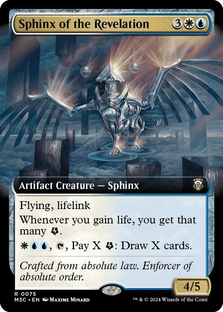 Sphinx of the Revelation Extended Art Ripple Foil (75) [M3C]