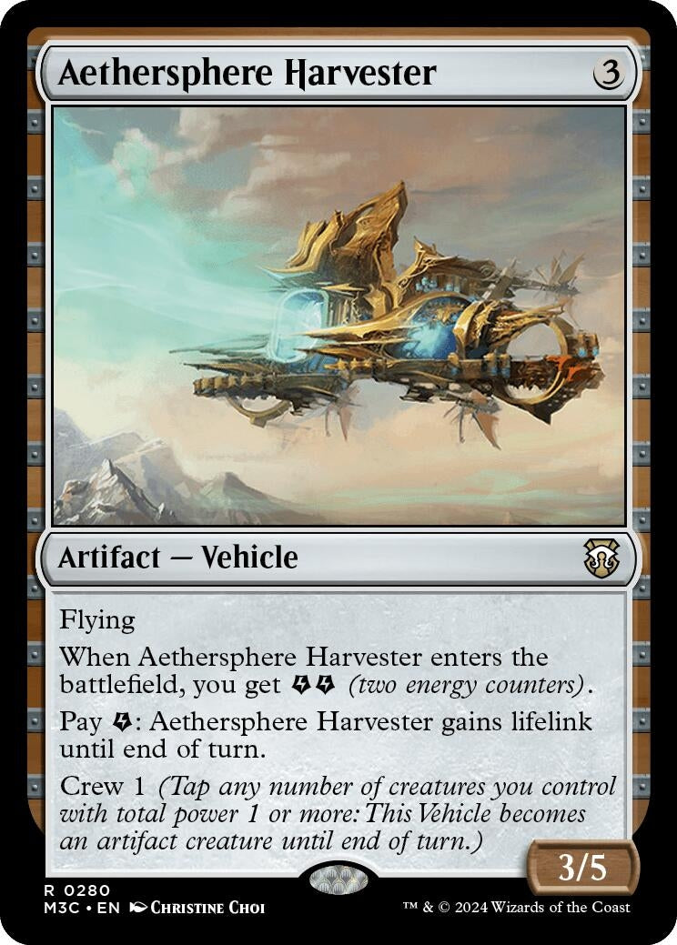 Aethersphere Harvester Ripple Foil (280) [M3C]