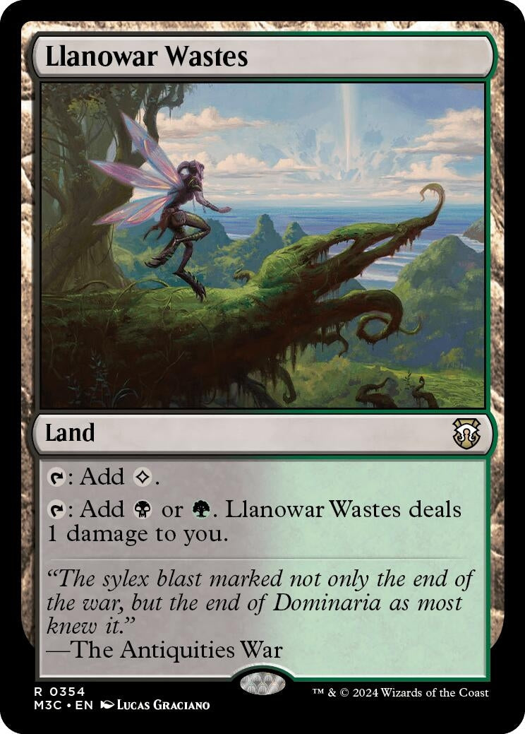 Llanowar Wastes (354) [M3C]