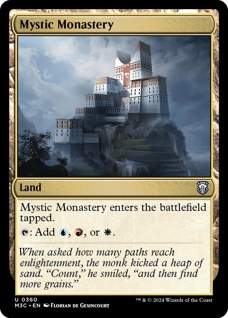 Mystic Monastery Ripple Foil (360) [M3C]