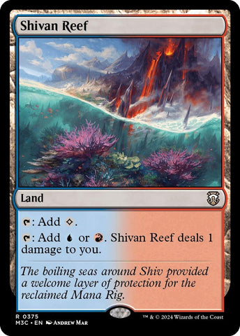 Shivan Reef Ripple Foil (375) [M3C]