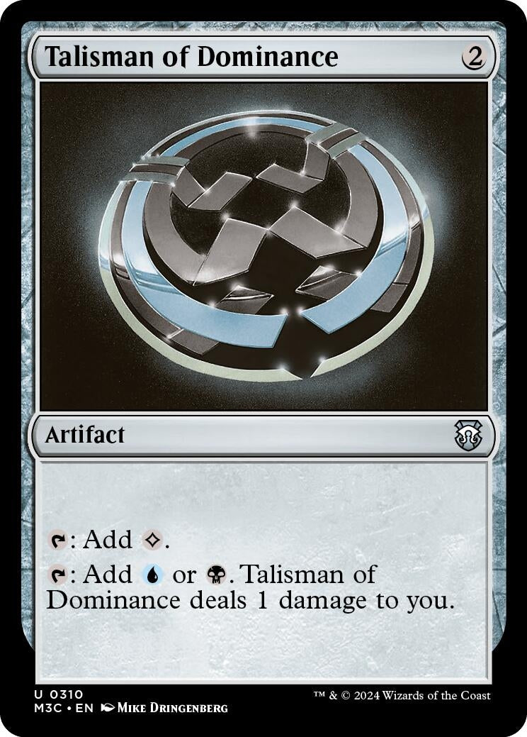 Talisman of Dominance (310) [M3C]
