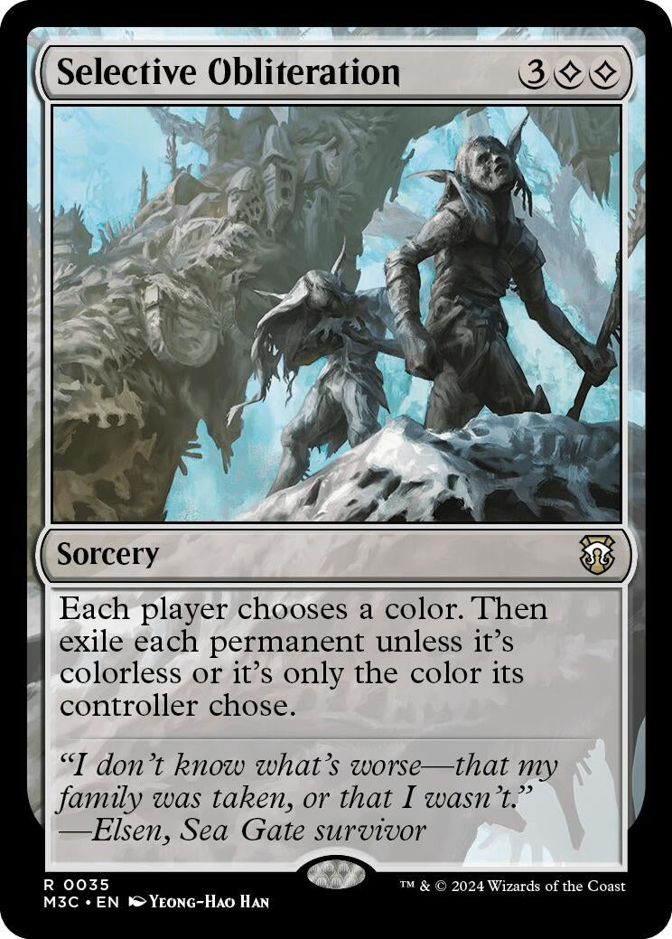 Selective Obliteration (35) [M3C]