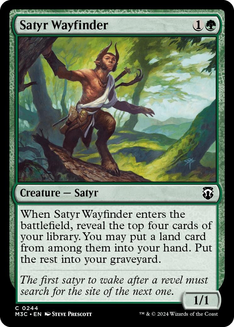 Satyr Wayfinder (244) [M3C]