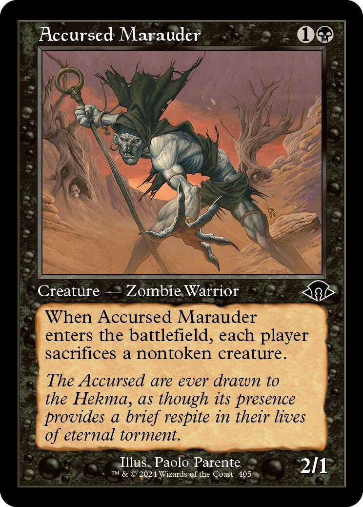Accursed Marauder Retro Frame (405) [MH3]