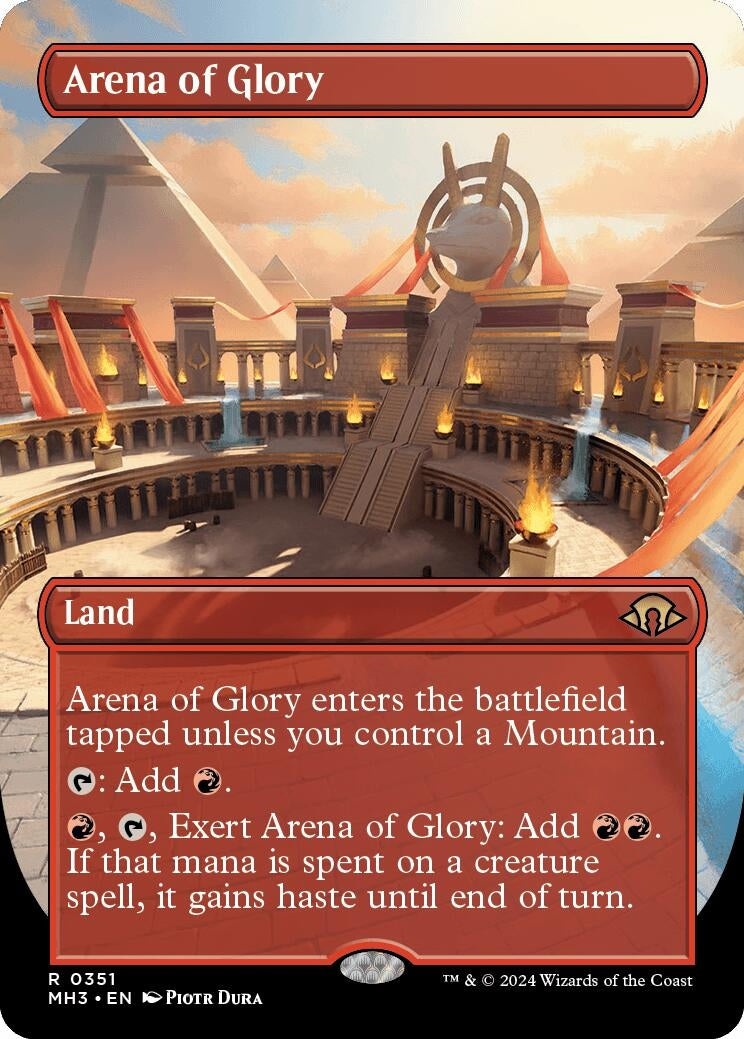 Arena of Glory Borderless (351) [MH3]