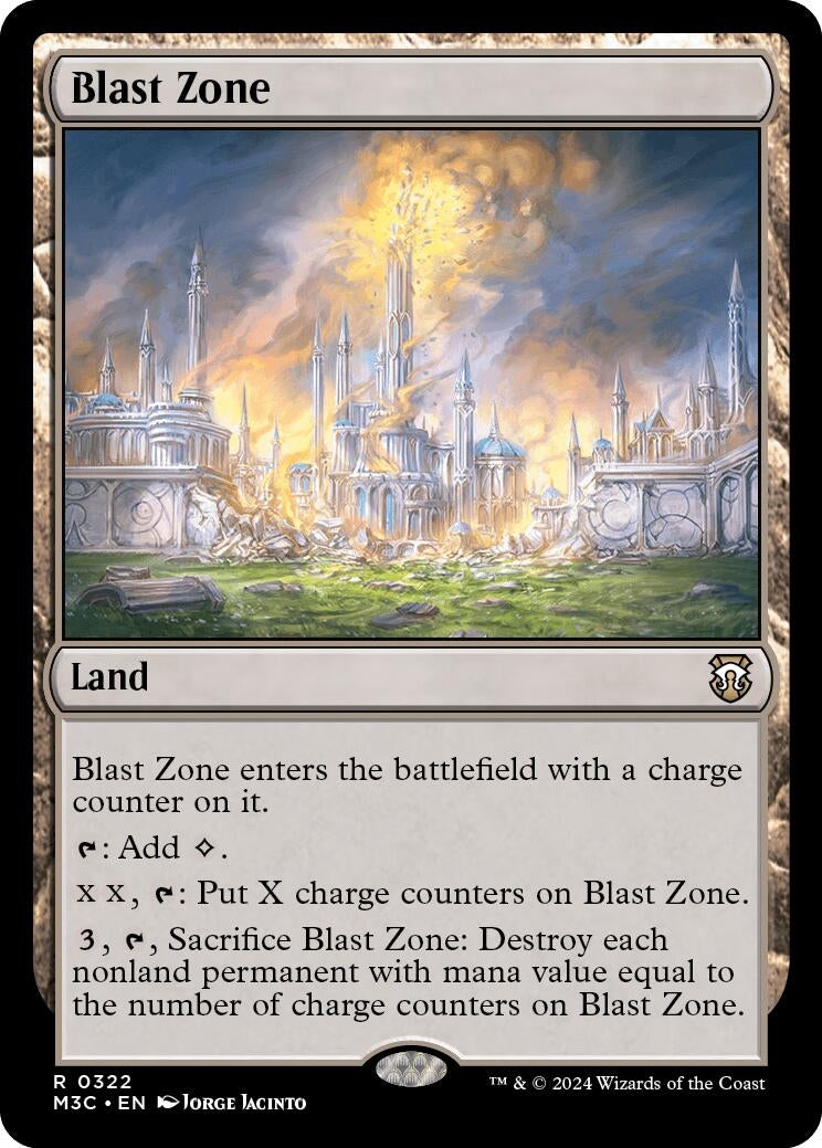 Blast Zone Ripple Foil (322) [M3C]