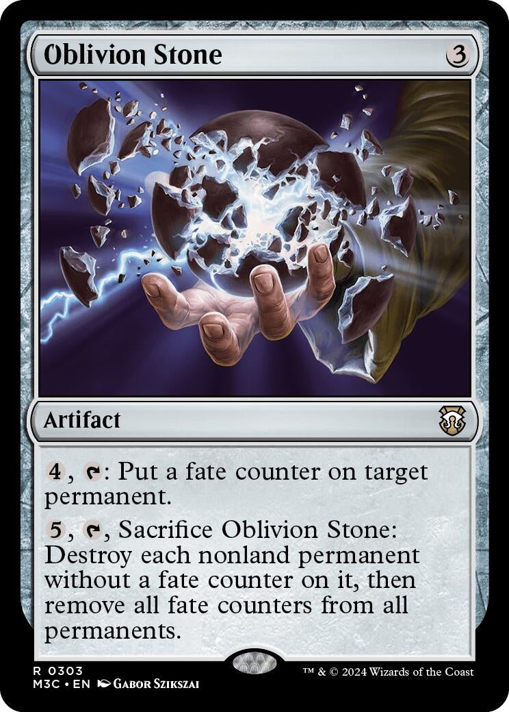Oblivion Stone Ripple Foil (303) [M3C]