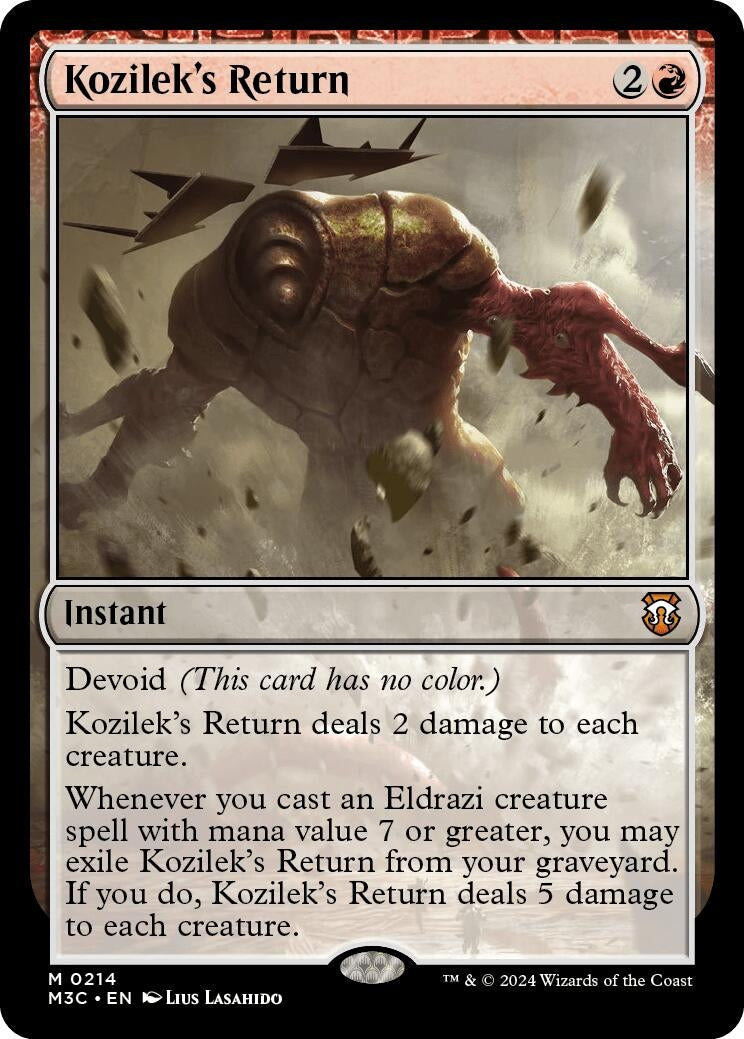 Kozileks Return Ripple Foil (214) [M3C]