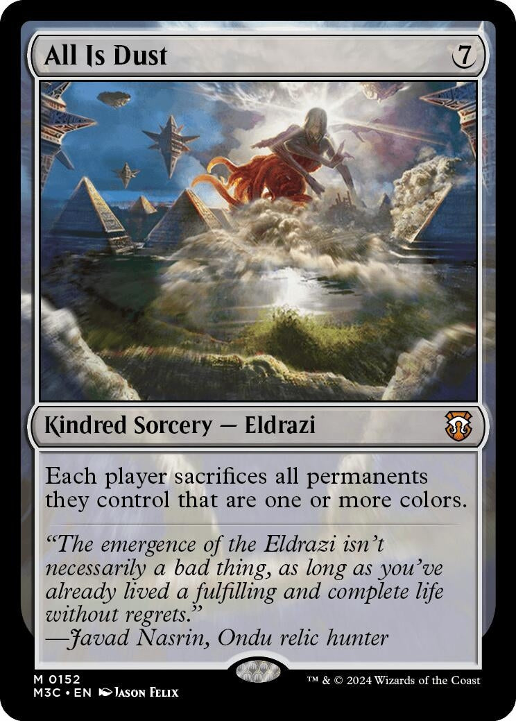 All Is Dust Ripple Foil (152) [M3C]