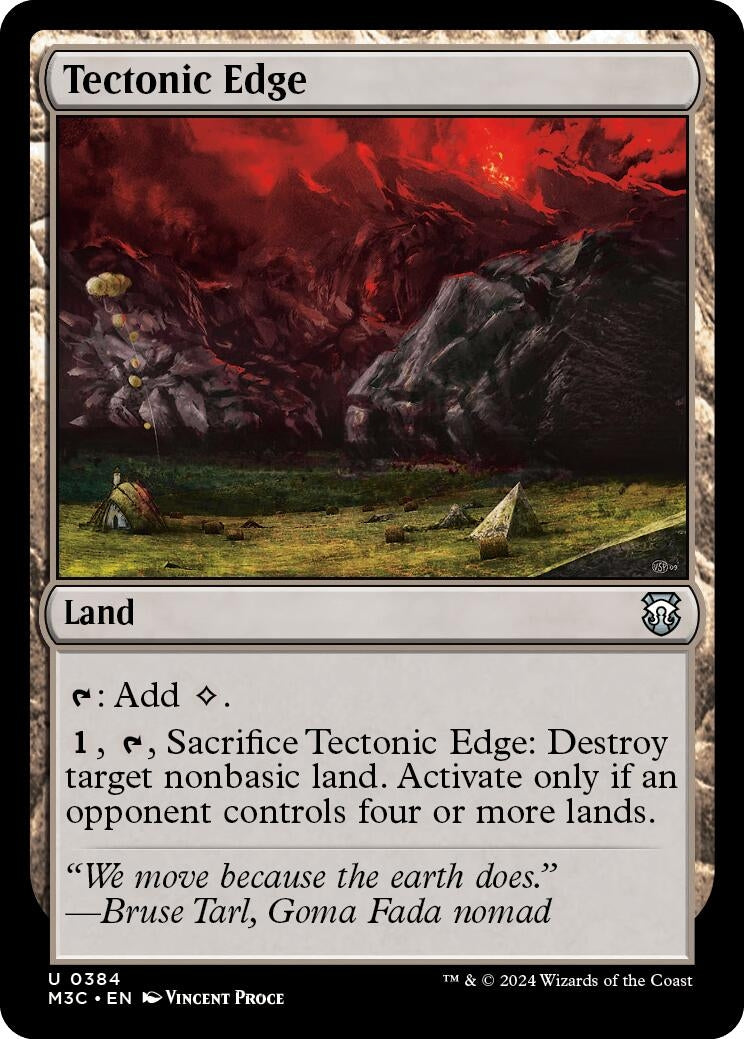Tectonic Edge Ripple Foil (384) [M3C]