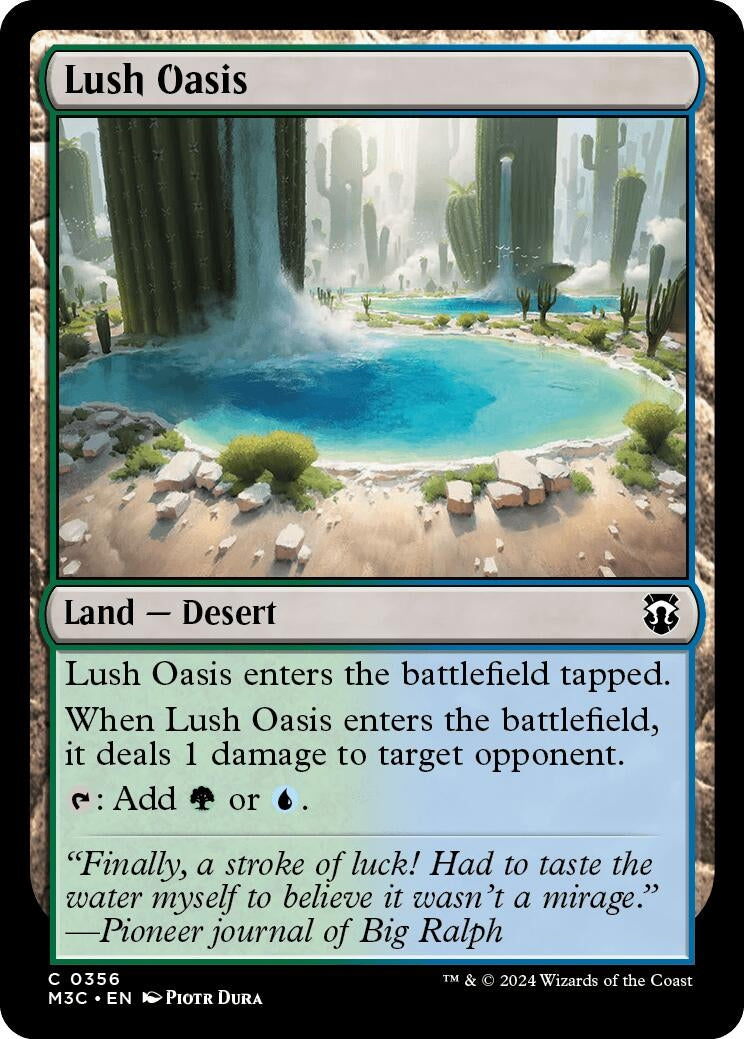 Lush Oasis Ripple Foil (356) [M3C]