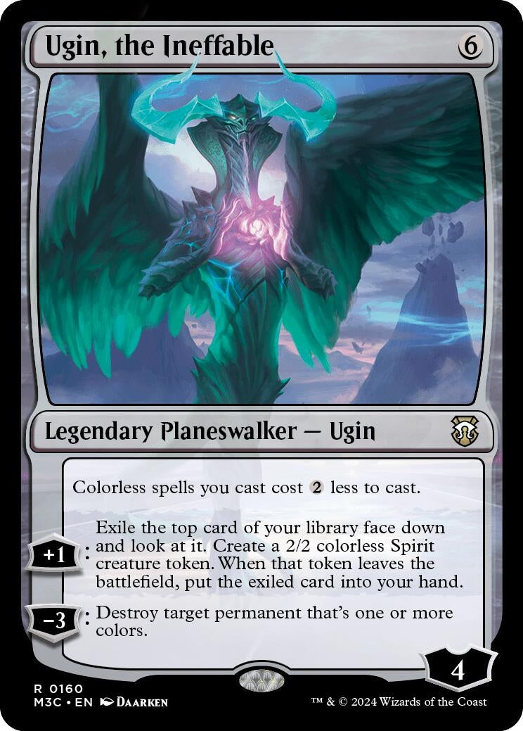 Ugin the Ineffable Ripple Foil (160) [M3C]