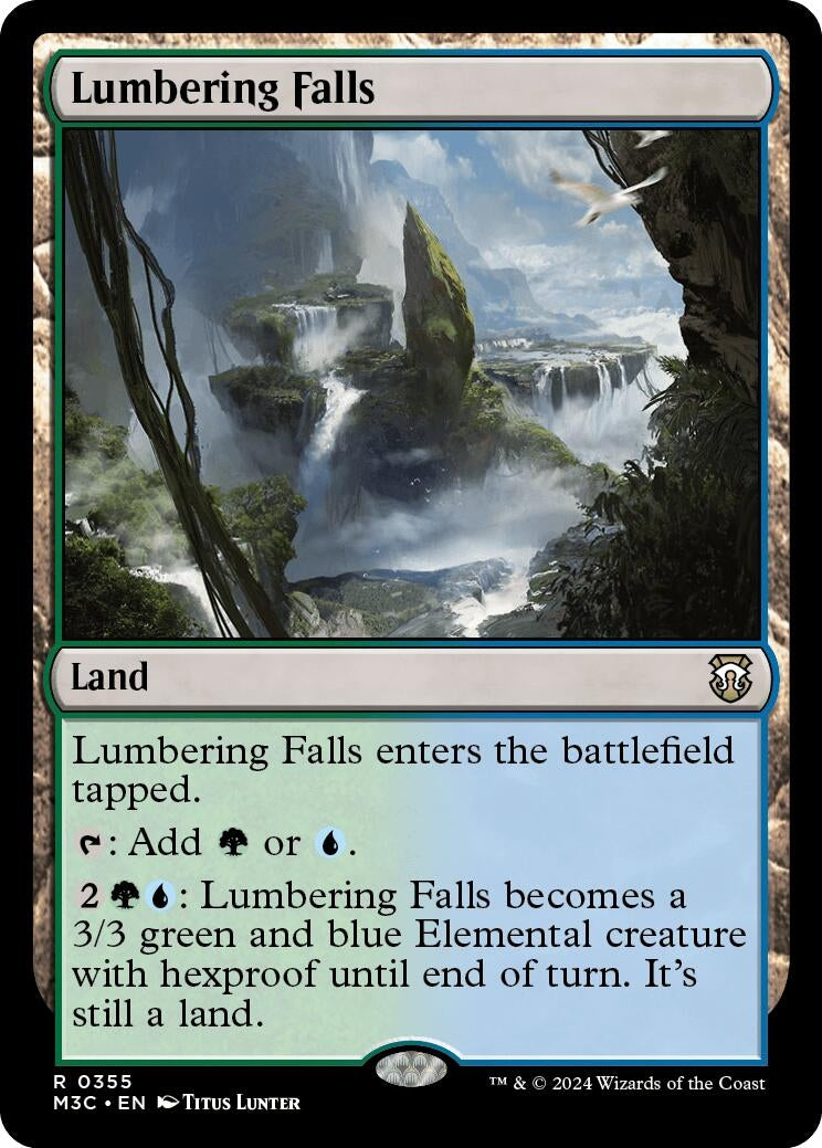 Lumbering Falls Ripple Foil (355) [M3C]