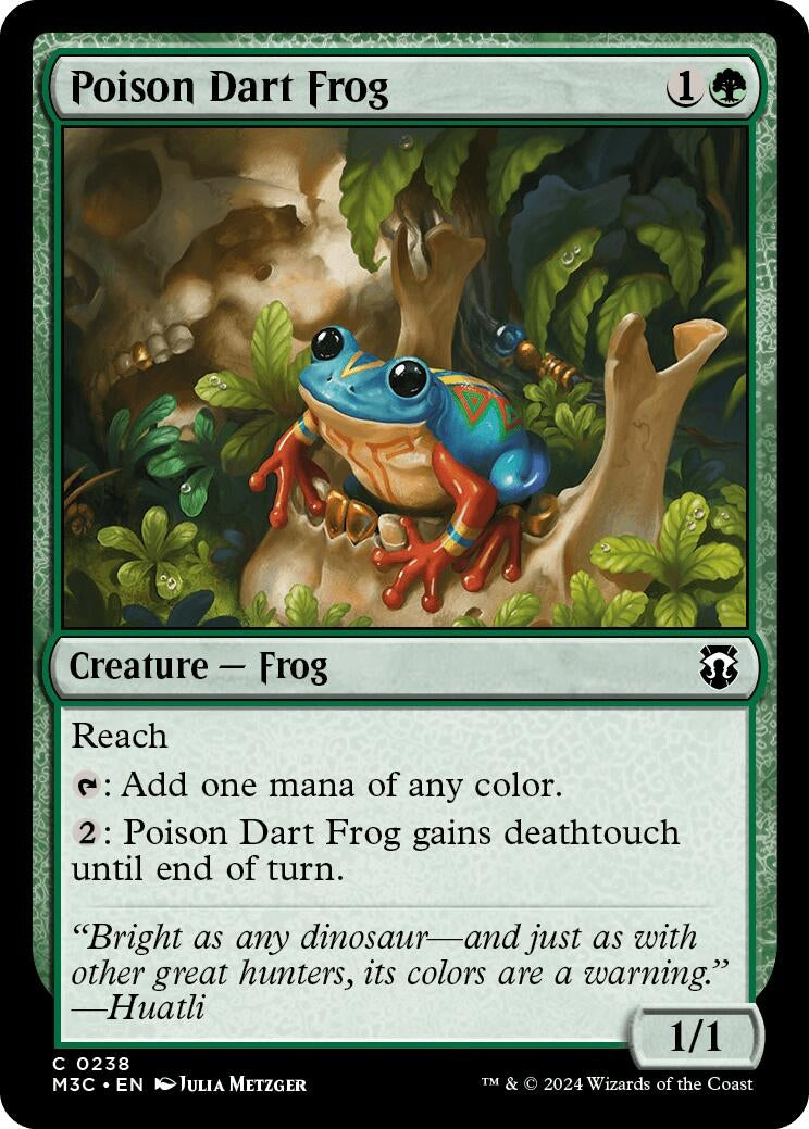 Poison Dart Frog Ripple Foil (238) [M3C]