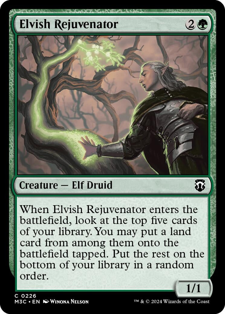 Elvish Rejuvenator Ripple Foil (226) [M3C]