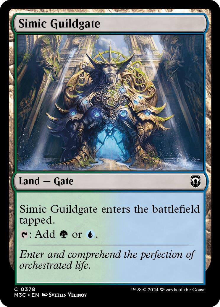 Simic Guildgate Ripple Foil (378) [M3C]