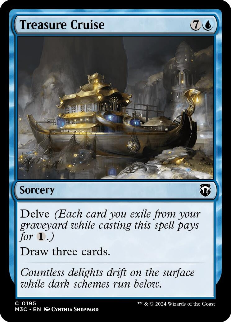 Treasure Cruise Ripple Foil (195) [M3C]