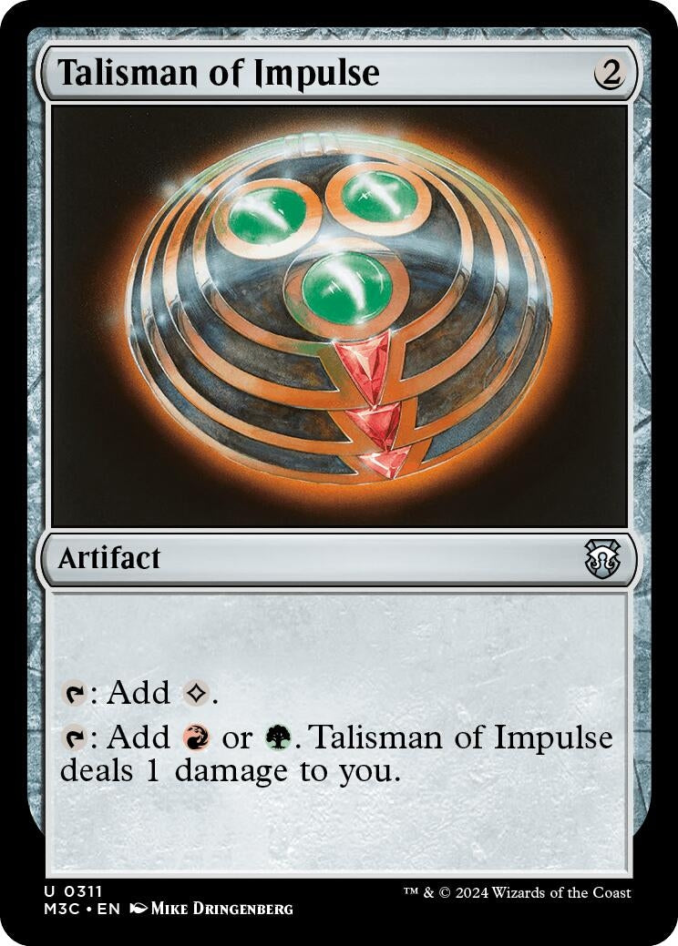 Talisman of Impulse Ripple Foil (311) [M3C]