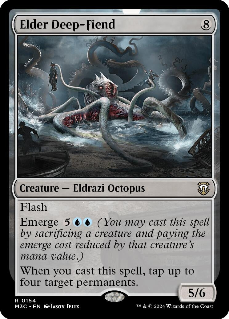 Elder Deep Fiend Ripple Foil (154) [M3C]