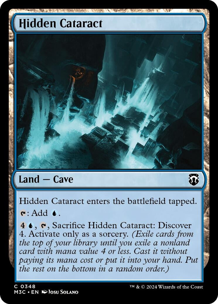 Hidden Cataract Ripple Foil (348) [M3C]