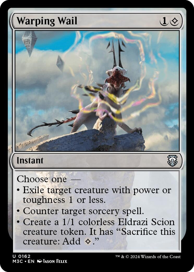 Warping Wail Ripple Foil (162) [M3C]